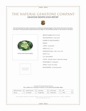2.10 Ct. Alexandrite from Ceylon (Sri Lanka) Scan Report