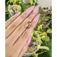 5.89 Ct. Ametrine from Madagascar Life Style