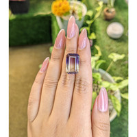 12.02 Ct. Ametrine from Madagascar Life Style