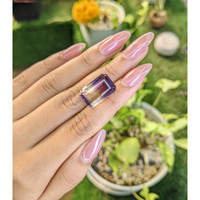 12.02 Ct. Ametrine from Madagascar Life Style