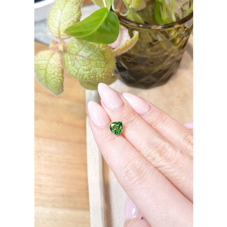1.72 Ct. Tsavorite Garnet from Tanzania