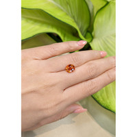 3.14 Ct. Spessartite Garnet from Ceylon (Sri Lanka) Life Style