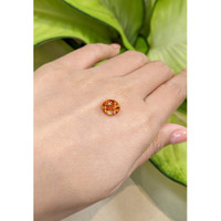 3.14 Ct. Spessartite Garnet from Ceylon (Sri Lanka) Life Style