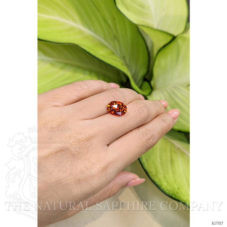 6.24 Ct. Spessartite Garnet from Ceylon (Sri Lanka)