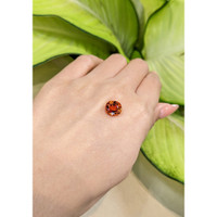 4.36 Ct. Spessartite Garnet from Ceylon (Sri Lanka) Life Style