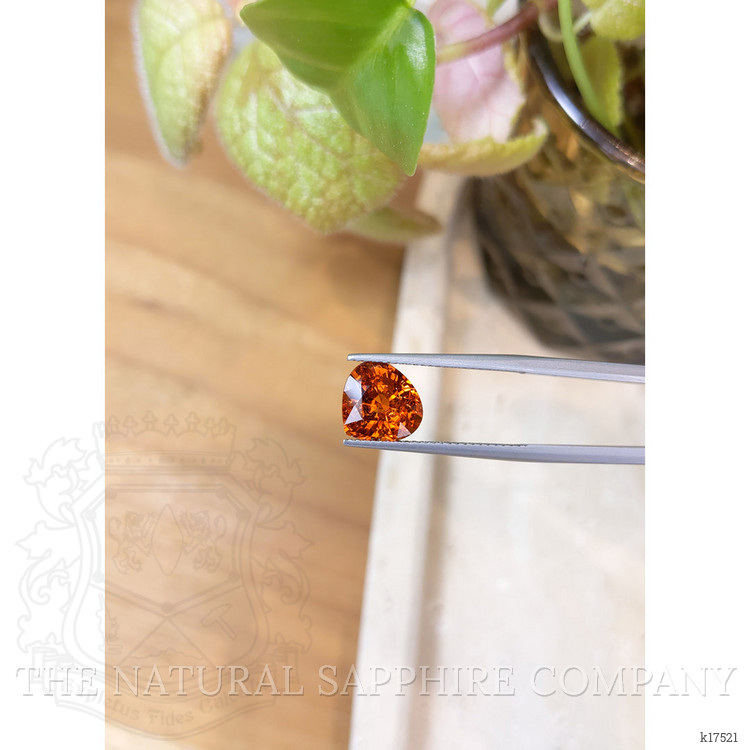 2.86 Ct. Spessartite Garnet from Ceylon (Sri Lanka)