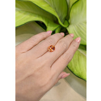 3.74 Ct. Spessartite Garnet from Ceylon (Sri Lanka) Life Style