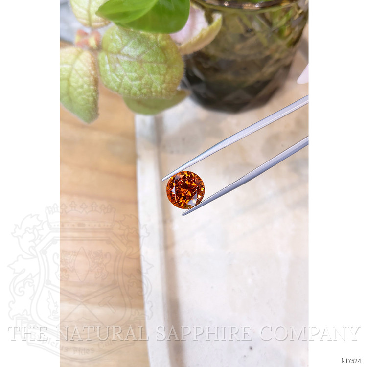 6.93 Ct. Spessartite Garnet from Ceylon (Sri Lanka)