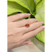 3.31 Ct. Spessartite Garnet from Ceylon (Sri Lanka) Life Style
