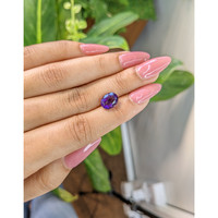 2.58 Ct. Amethyst from Brazil Life Style