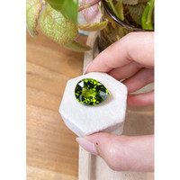 25.68 Ct. Peridot from Burma (Myanmar) Life Style