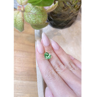 2.60 Ct. Tsavorite Garnet from Tanzania Life Style