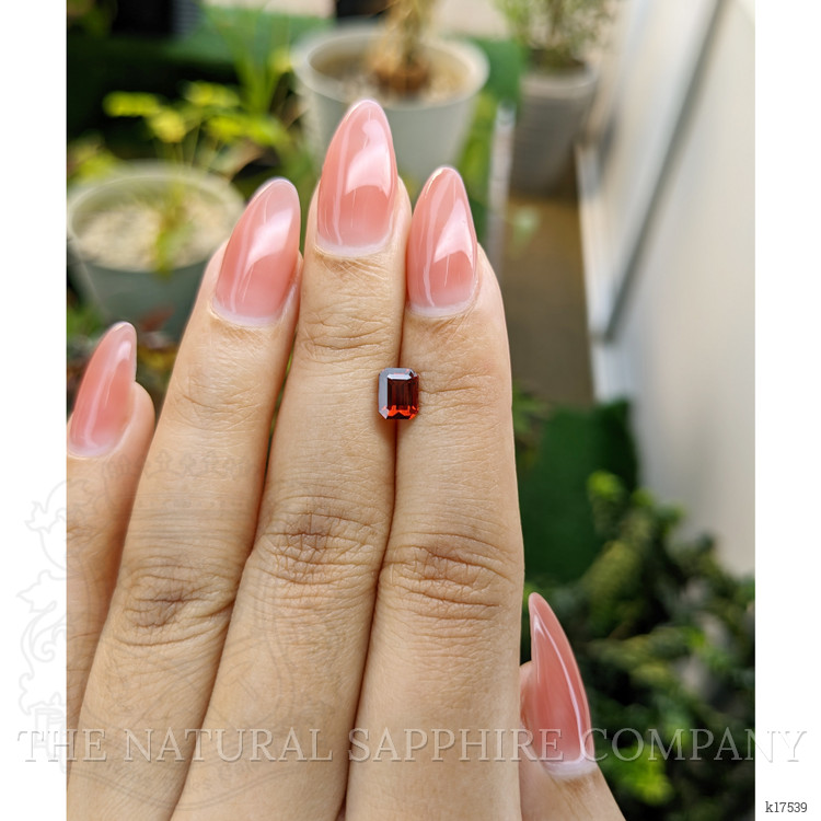 1.25 Ct. Garnet from Ceylon (Sri Lanka)