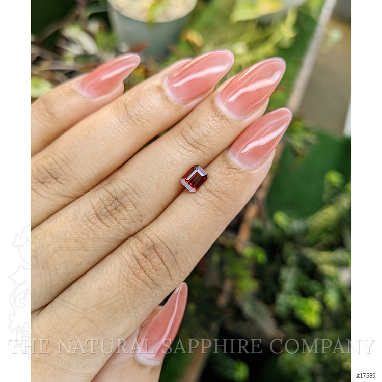 1.25 Ct. Garnet from Ceylon (Sri Lanka)