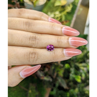 2.02 Ct. Rhodolite Garnet from Ceylon (Sri Lanka) Life Style