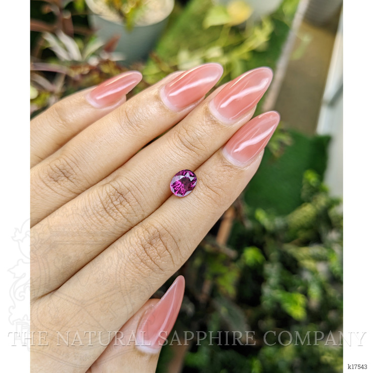 2.02 Ct. Rhodolite Garnet from Ceylon (Sri Lanka)