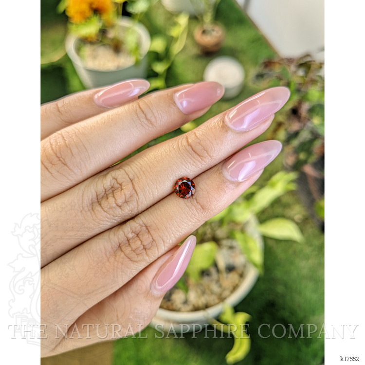 1.07 Ct. Almandine Garnet from Ceylon (Sri Lanka)
