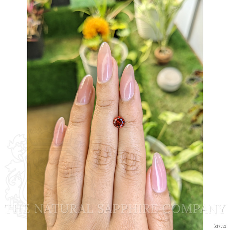 1.07 Ct. Almandine Garnet from Ceylon (Sri Lanka)