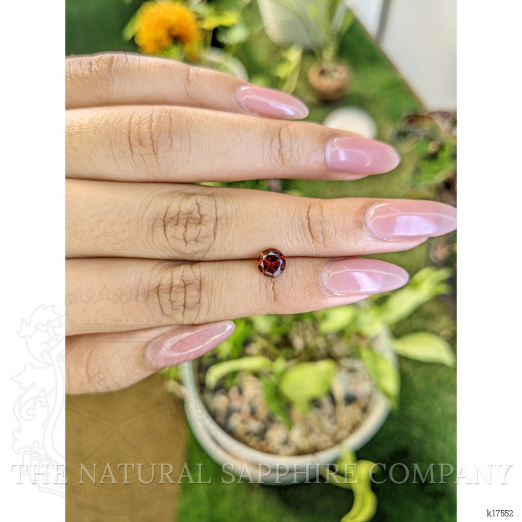 1.07 Ct. Almandine Garnet from Ceylon (Sri Lanka)