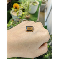 6.19 Ct. Smokey Quartz from Ceylon (Sri Lanka) Life Style