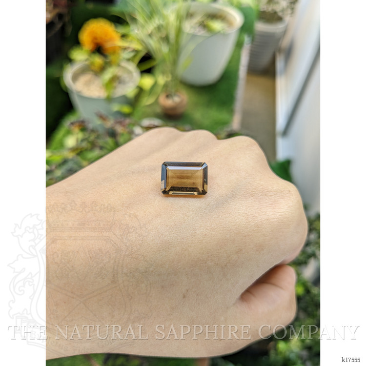 6.19 Ct. Smokey Quartz from Ceylon (Sri Lanka)