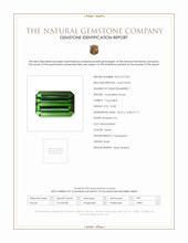 18.40 Ct. Tourmaline from Brazil Scan Report