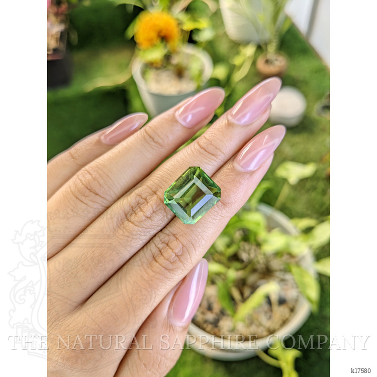 13.94 Ct. Prasiolite from Madagascar