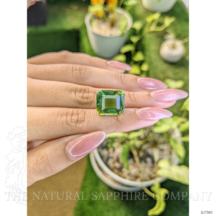 13.94 Ct. Prasiolite from Madagascar