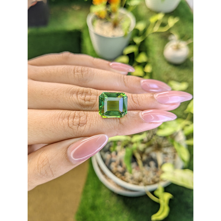 13.94 Ct. Prasiolite from Madagascar