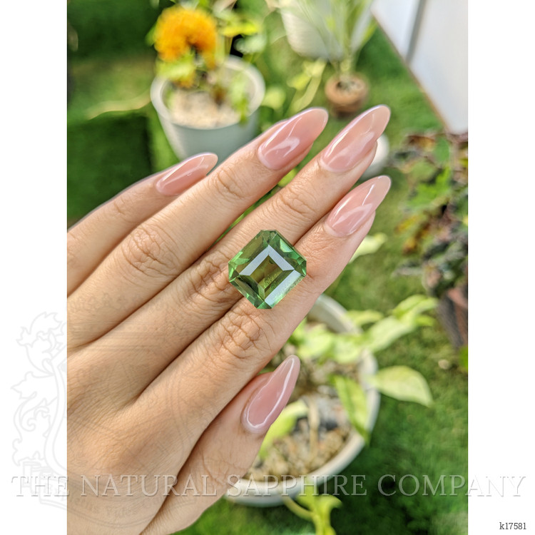 19.02 Ct. Prasiolite from Madagascar