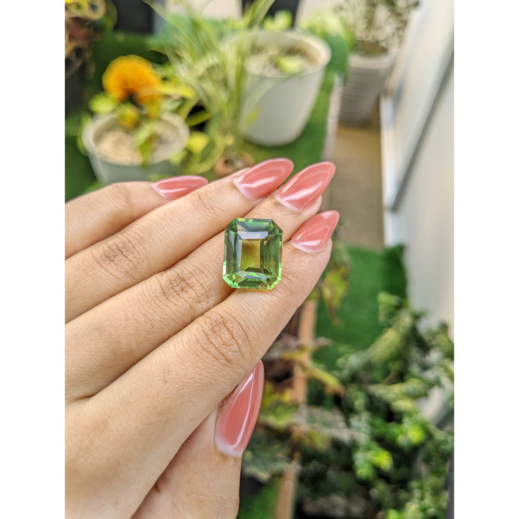 17.64 Ct. Prasiolite from Madagascar