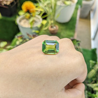 16.10 Ct. Prasiolite from Madagascar Life Style