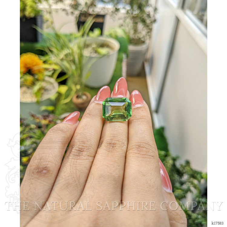 16.10 Ct. Prasiolite from Madagascar