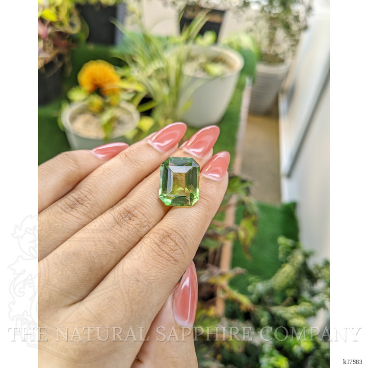 16.10 Ct. Prasiolite from Madagascar