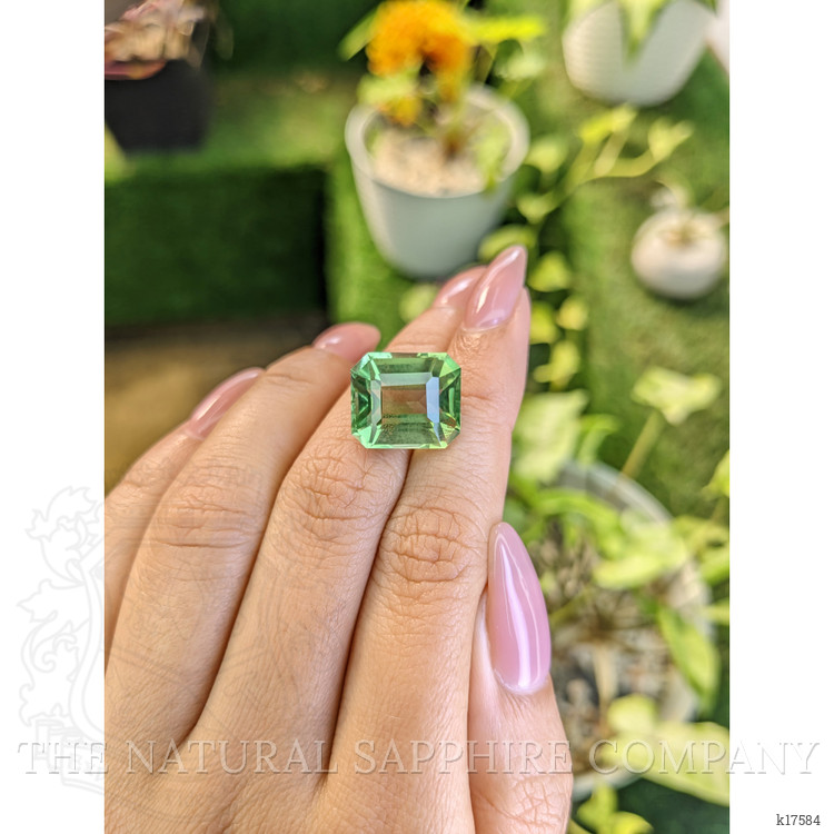 13.35 Ct. Prasiolite from Madagascar