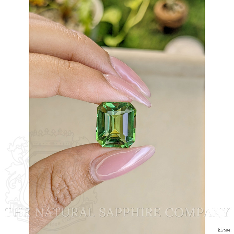 13.35 Ct. Prasiolite from Madagascar