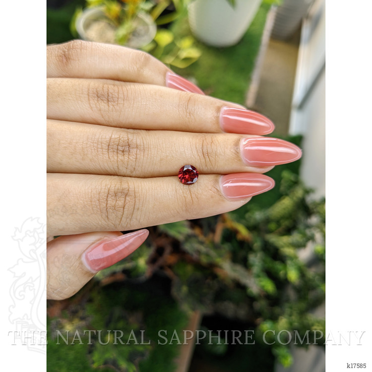 0.94 Ct. Almandine Garnet from Ceylon (Sri Lanka)