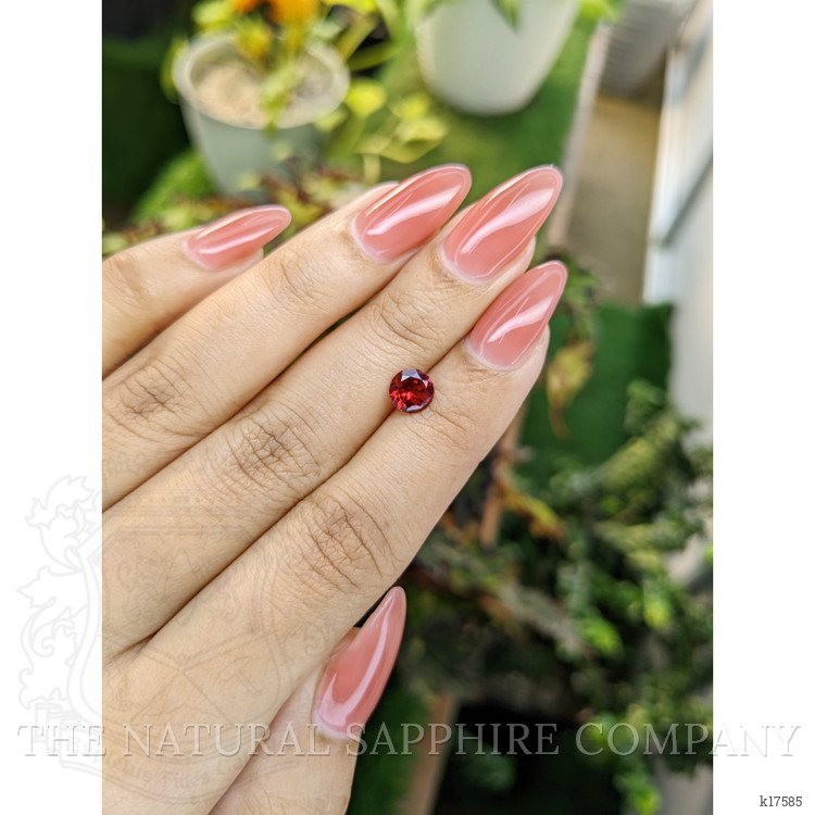 0.94 Ct. Almandine Garnet from Ceylon (Sri Lanka)