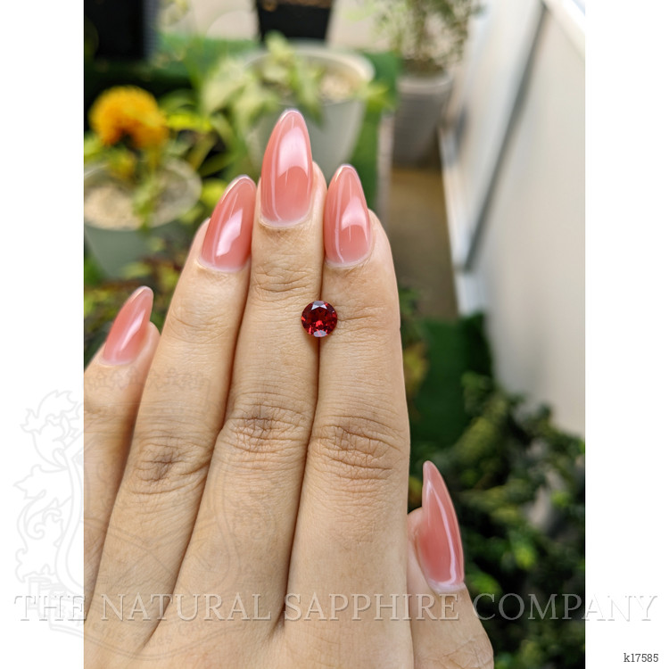 0.94 Ct. Almandine Garnet from Ceylon (Sri Lanka)