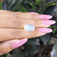 13.61 Ct. Cabochon Moonstone from Ceylon (Sri Lanka) Life Style