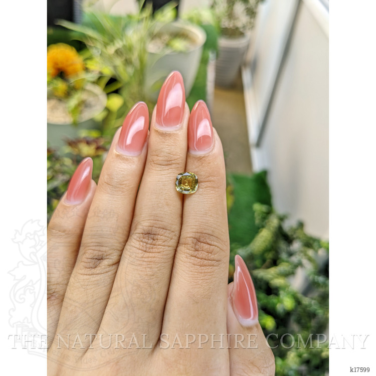 1.58 Ct. Chrysoberyl from Ceylon (Sri Lanka)