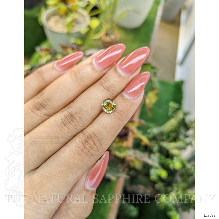 1.58 Ct. Chrysoberyl from Ceylon (Sri Lanka)