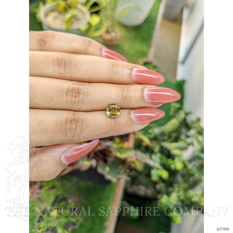 1.58 Ct. Chrysoberyl from Ceylon (Sri Lanka)