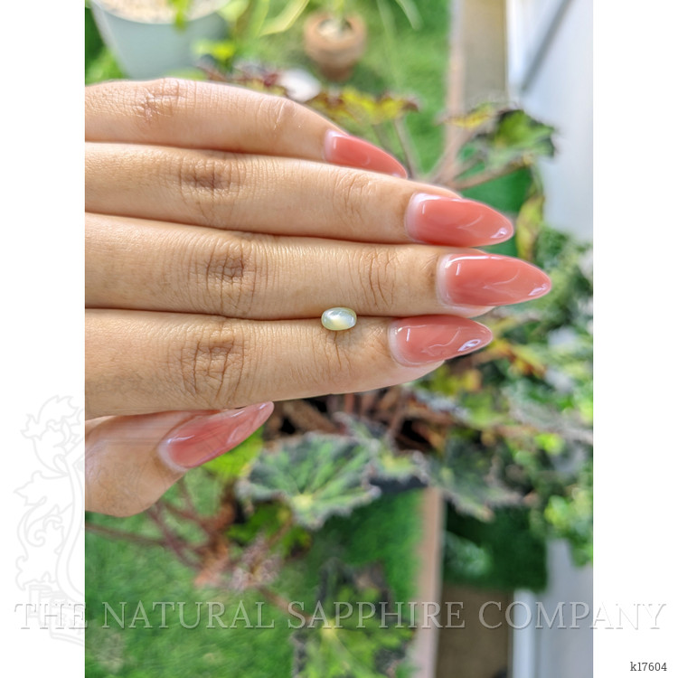 0.99 Ct. Cabochon Chrysoberyl from Ceylon (Sri Lanka)