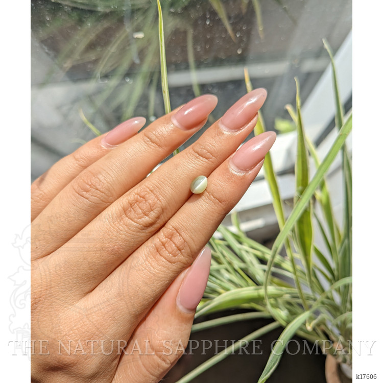 2.25 Ct. Cabochon Chrysoberyl from Ceylon (Sri Lanka)