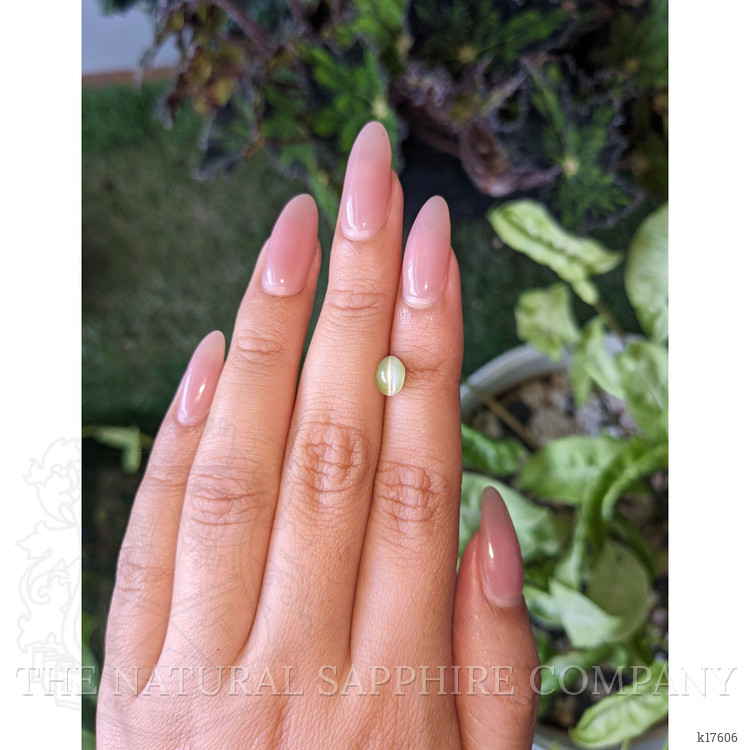 2.25 Ct. Cabochon Chrysoberyl from Ceylon (Sri Lanka)