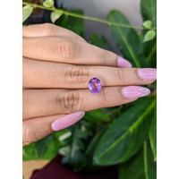 2.59 Ct. Amethyst from Brazil Life Style