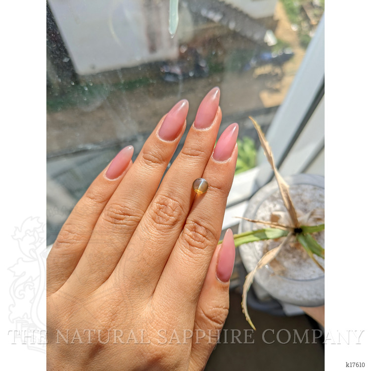 1.47 Ct. Cabochon Chrysoberyl from Ceylon (Sri Lanka)