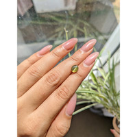 2.16 Ct. Cabochon Chrysoberyl from Ceylon (Sri Lanka) Life Style