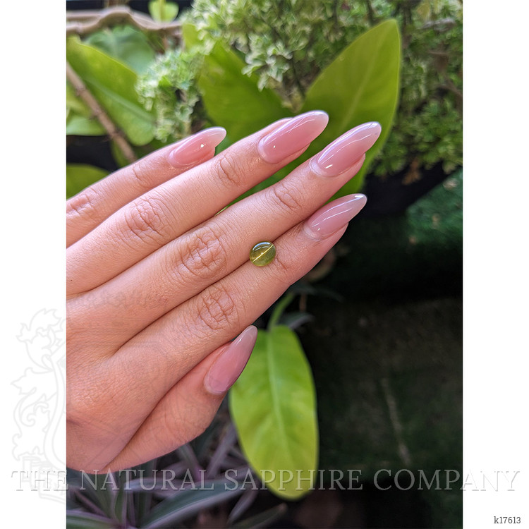 2.16 Ct. Cabochon Chrysoberyl from Ceylon (Sri Lanka)